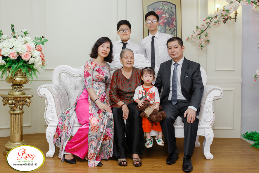 Chụp ảnh Gia đình Giá Rẻ Tại Hà Nội