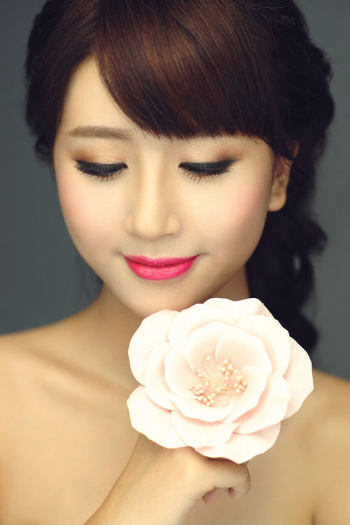 Make Up Phong Cach Han Quoc Cho Co Dau Viet 1