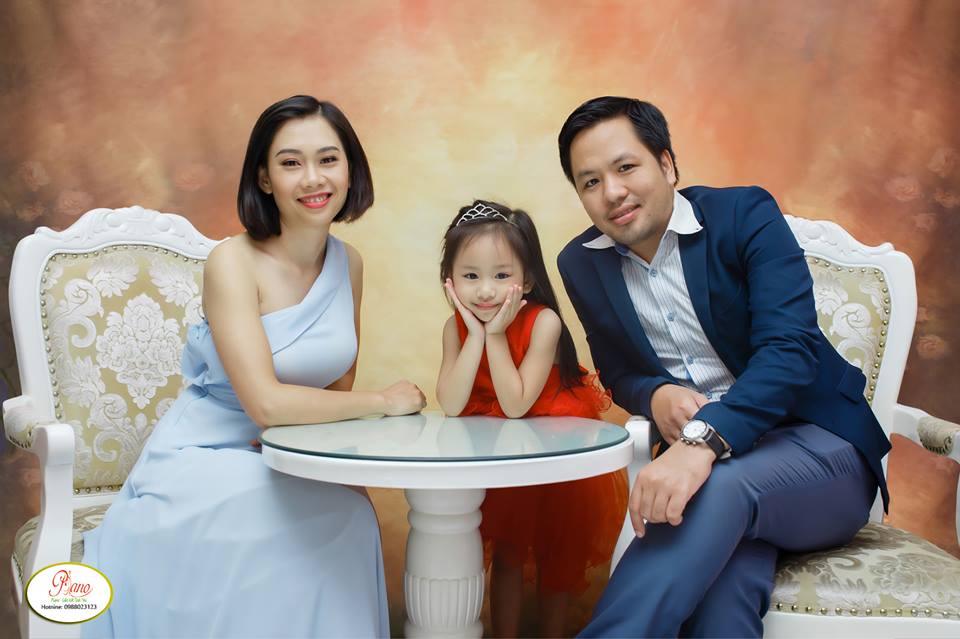 Chụp ảnh gia đình phong cách Hàn Quốc nhẹ nhàng